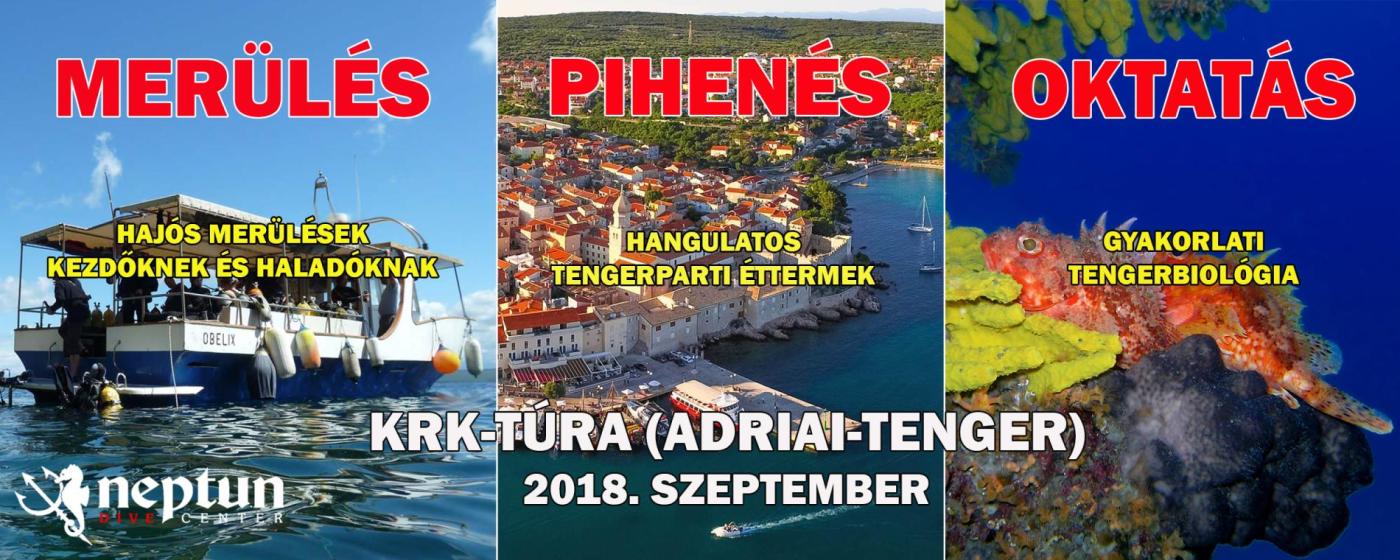 Adria: Krk-sziget | Neptun Dive Center 