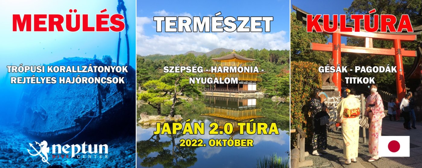 Japán (2. túra) | Neptun Dive Center
