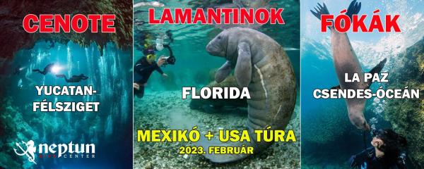 USA + Mexikó | Neptun Dive Center